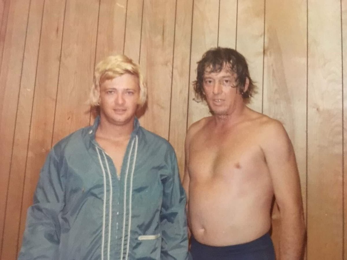 Jerry Jarret (left) seen here with Eddie Marlin denies any involvement in the attack on Jack Donovan.