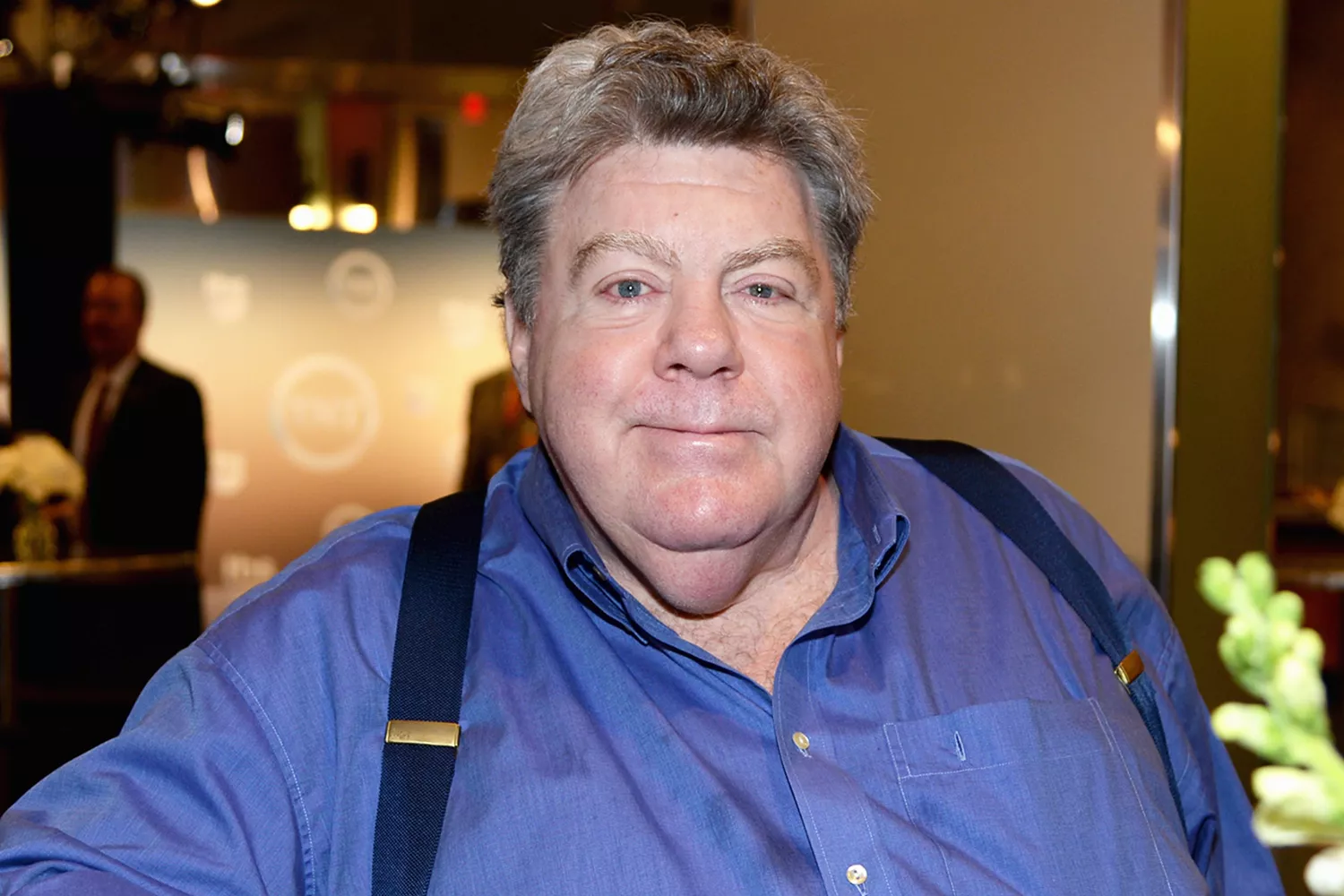 George Wendt attends the TBS / TNT Upfront 2014 at The Theater at Madison Square Garden on May 14, 2014 in New York City. George Wendt attends the TBS / TNT Upfront 2014 at The Theater at Madison Square Garden on May 14, 2014 in New York City.